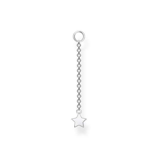 Thomas Sabo Charm club earring pendant star silver - EP005-001-21