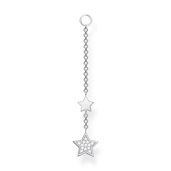 Thomas Sabo Charm club earring pendant stars silver - EP010-051-14