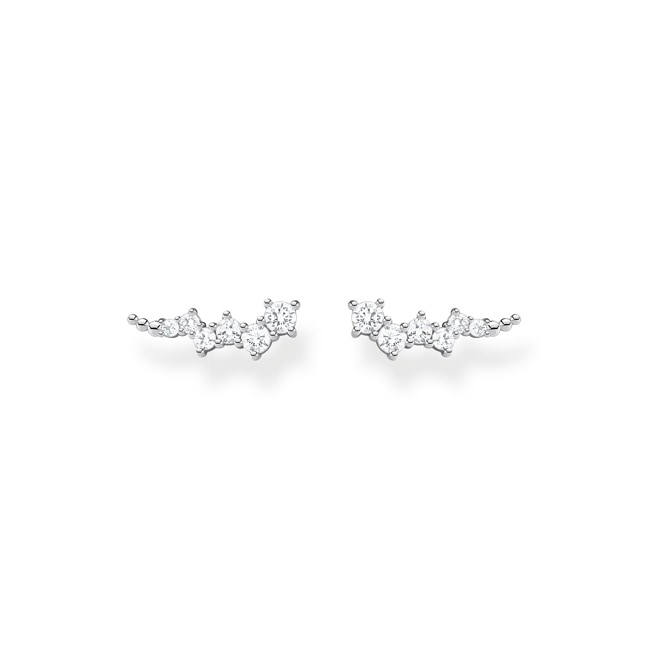 Thomas Sabo Charm club earring Ear climber white stone silver Thomas Sabo Charm club earring Ear climber white stone silver - H2157-051-14
