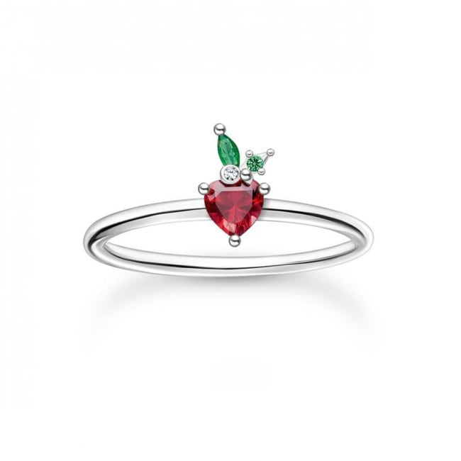 Thomas Sabo Charm club Ring strawberry - TR2350-699-7