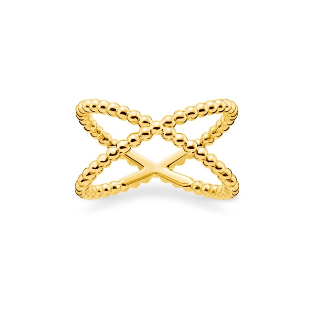 Thomas Sabo Charm club Ring balls gold - TR2152-413-39