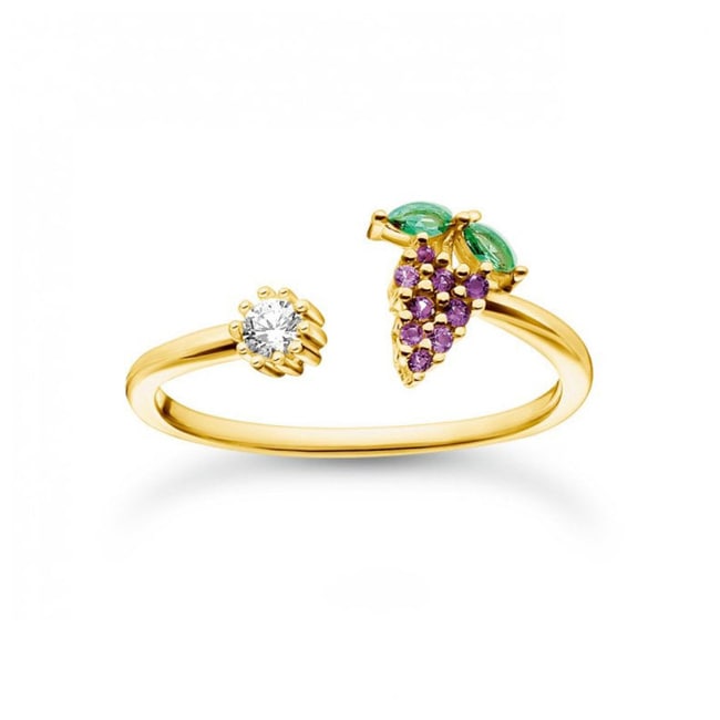 Thomas Sabo Charm club Ring Grape - TR2354-971-7