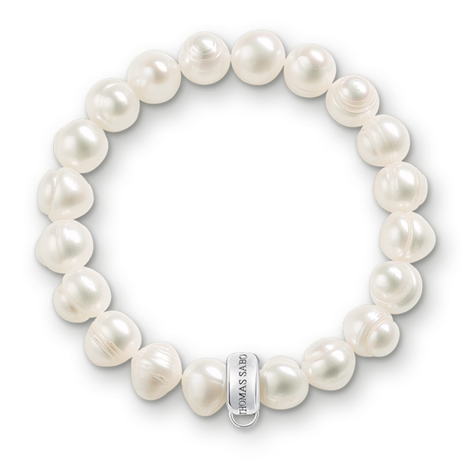 Thomas Sabo Charm-pearl bracelet - X0041-082-14