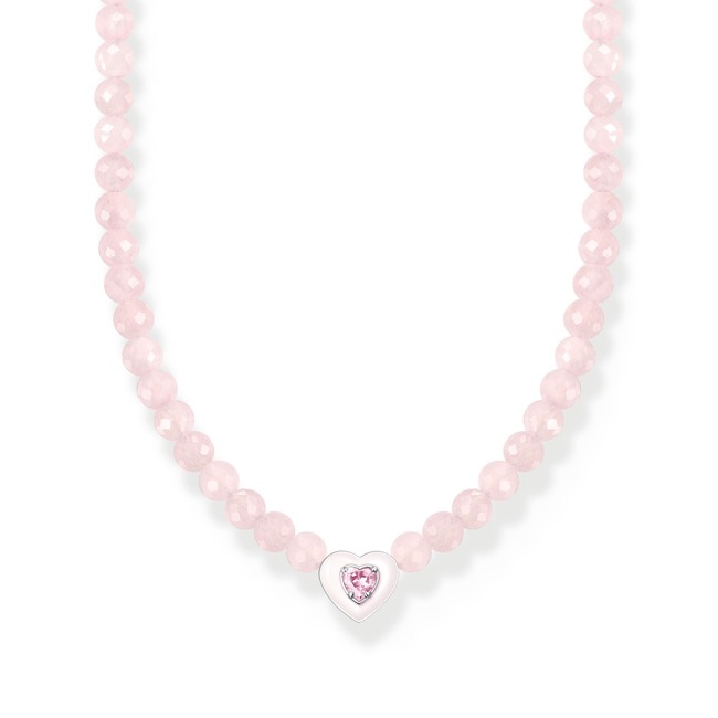 Thomas Sabo Choker cœur avec rose perles - KE2181-035-9-L42v
