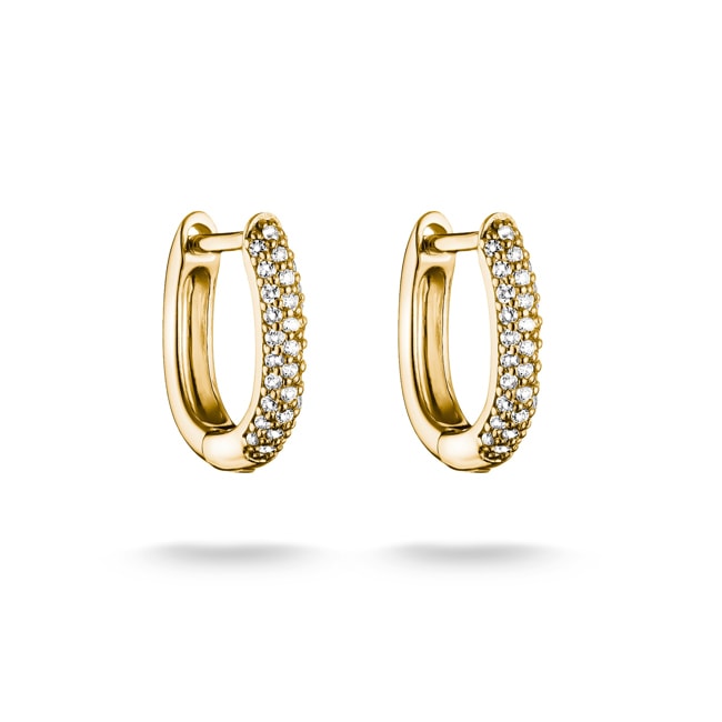 Thomas Sabo Classic TS Creolen mit weissem Zirkonia - CR779-M01-14
