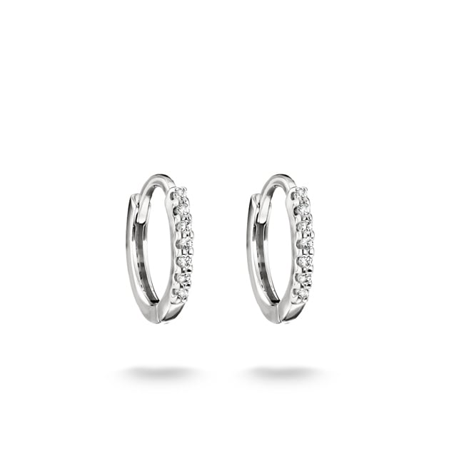 Thomas Sabo Classic TS Creolen mit weissem Zirkonia - CR780-051-14
