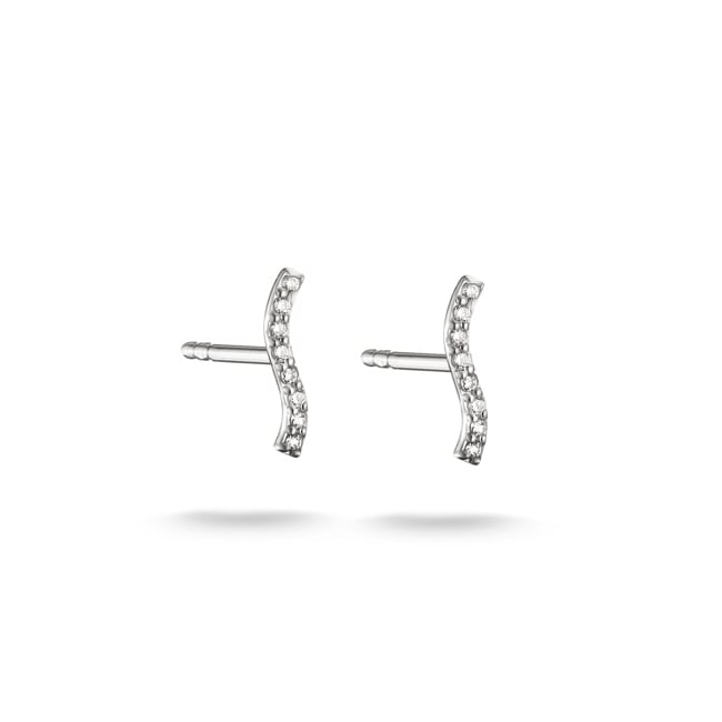 Thomas Sabo Classic TS Ohrstecker mit weissen Zirkonia - H2366-051-14