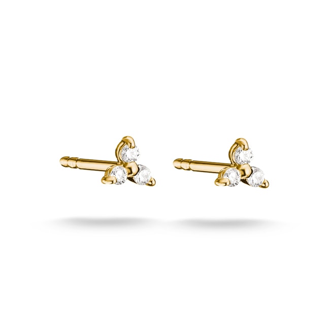 Thomas Sabo Classic TS Ohrstecker mit weissen Zirkonia - H2368-M01-14