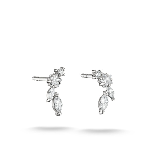 Thomas Sabo Classic TS Ohrstecker mit weissen Zirkonia - H2369-051-14