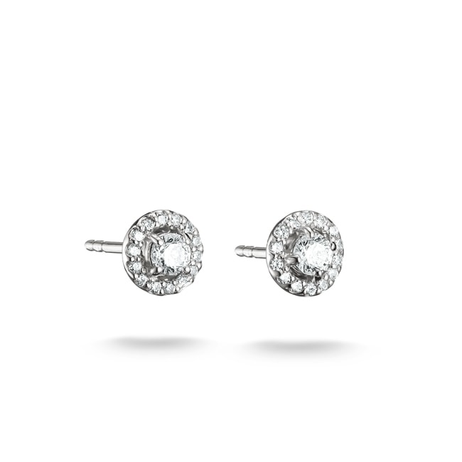 Thomas Sabo Classic TS Ohrstecker weissem Zirkonia im Brillantschliff - H2372-051-14