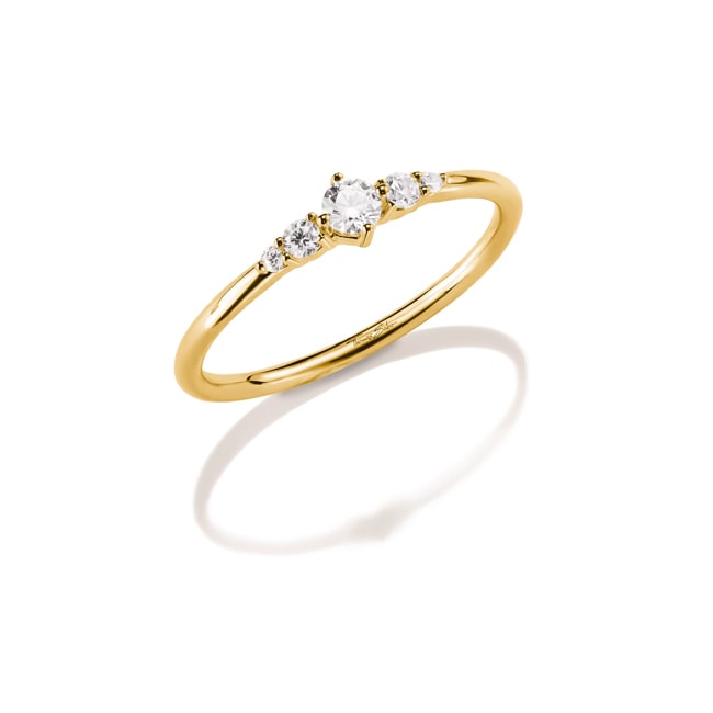 Thomas Sabo Classic TS Ring Mit Weissem Zirkonia - TR2324-M01-14