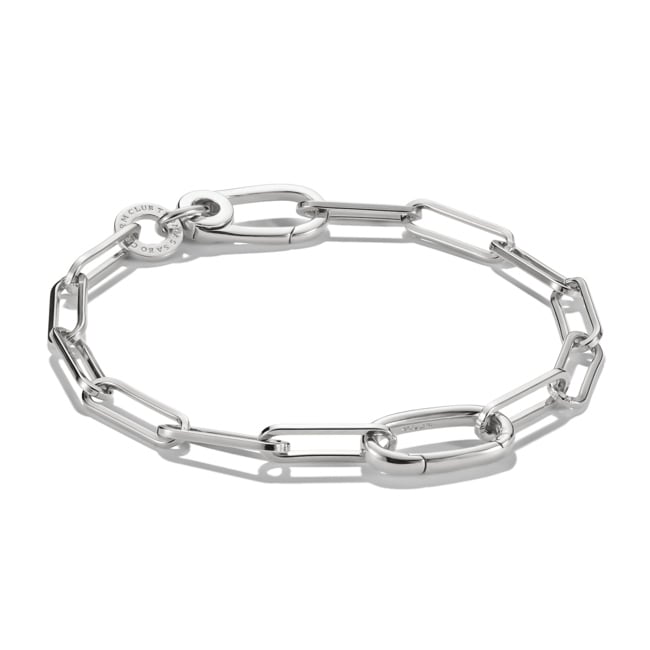 Thomas Sabo Connect Charm-Armband Paperclip mit einem Connect Link Silber - C1205-001-21
