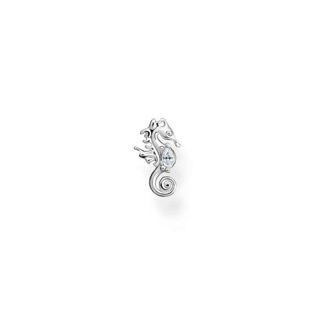 Thomas Sabo Clou d'oreille unique hippocampe argent - H2236-051-14