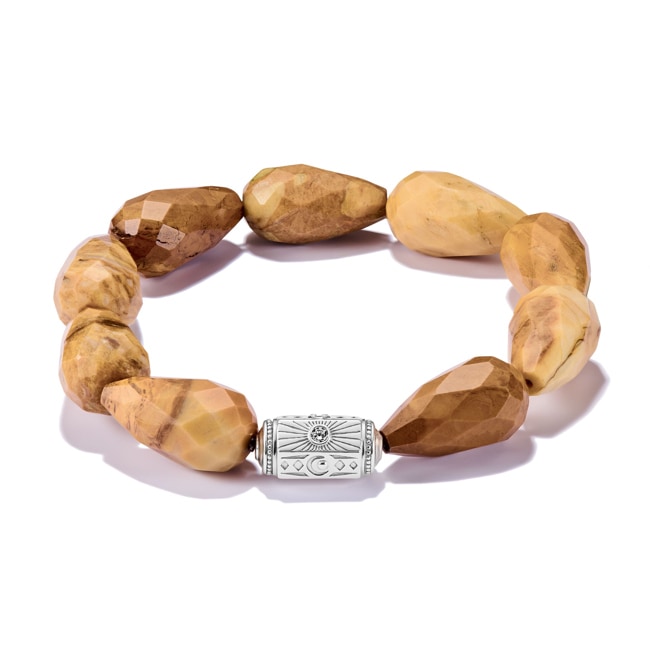 Thomas Sabo Elyndra Bracelets beads en jaspe jaune - A2213-084-16