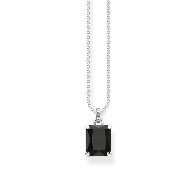 Thomas Sabo chain black stone - KE1964-698-11-L45v