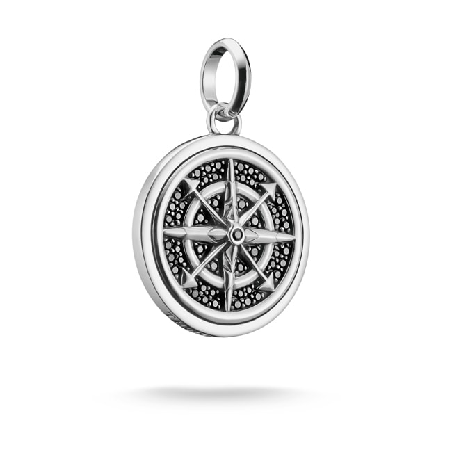 Thomas Sabo Rebel at Heart Anhänger Kompass Silber - PE993-643-11