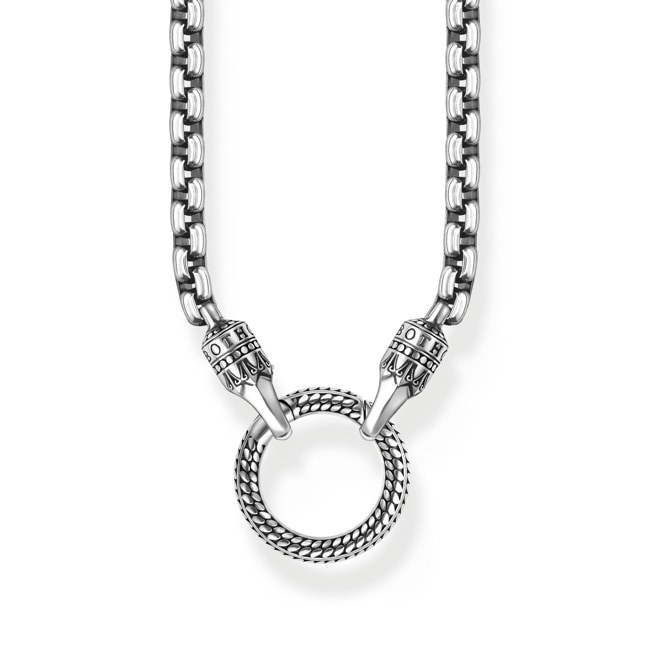 Thomas Sabo Rebel Basics Venezianerkette 4 mm mit rundem Verschluss Silber - KE2327-637-21-L60