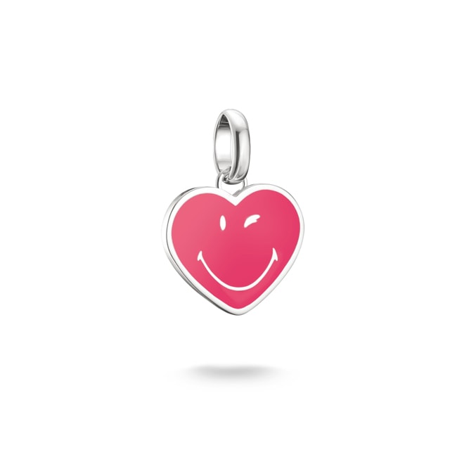 Thomas Sabo SMILEYWORLD® Heart Charm-Anhänger Connect Silber - CC1294-664-9