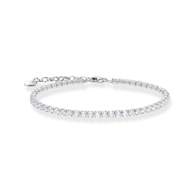 Thomas Sabo Sparkling White Silver tennis bracelet with white zirconia - A2167-051-14-L19V