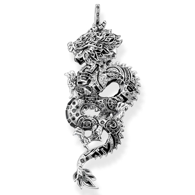 Thomas Sabo Sterling Silver Glam & Soul Anhänger Chinesischer Drache - PE782-691-11