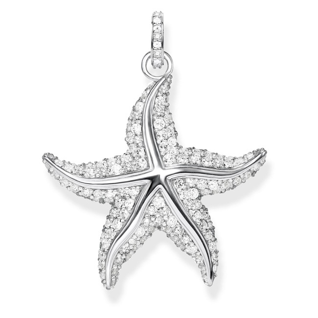 Thomas Sabo Sterling Silver Glam & Soul Pendentif Étoile de Mer - PE808-051-14