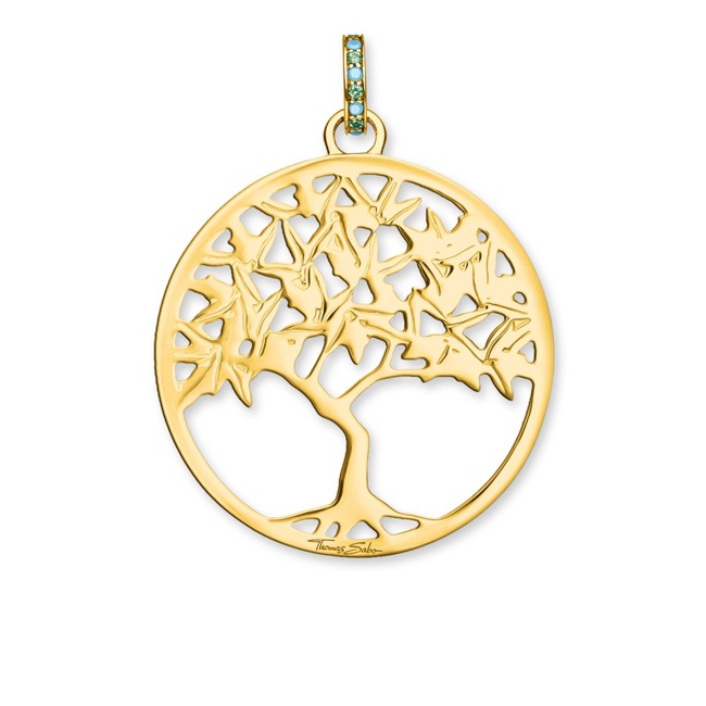 Thomas Sabo Sterling Silver Glam & Soul Anhänger Tree of Love
