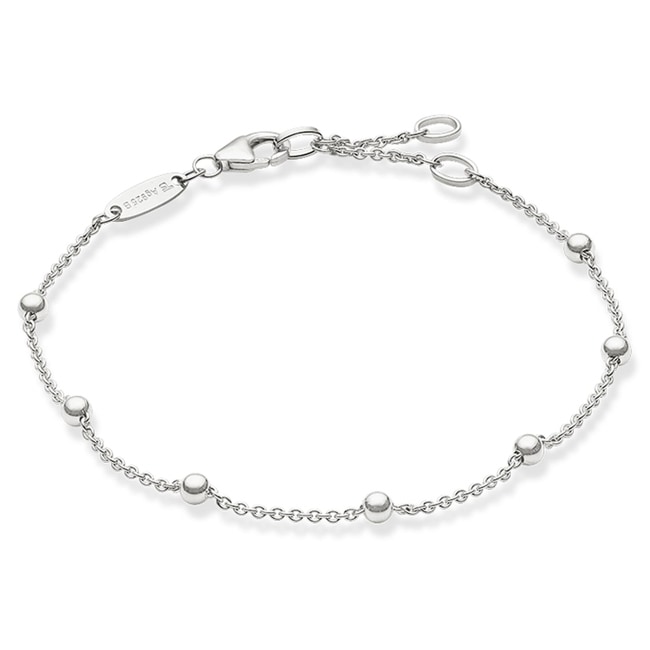 Thomas Sabo sterling silver glam & soul bracelet Dots - A1328-001-12-L19,5v