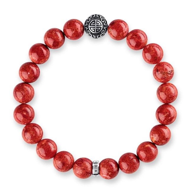 Thomas Sabo Sterling Silver Glam & Soul Armband Ethno rot Thomas Sabo Sterling Silver Glam & Soul Armband Ethno rot - A1681-062-10