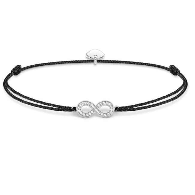 Thomas Sabo sterling silver glam & soul bracelet little secret Infinity - LS003-401-11-L20v