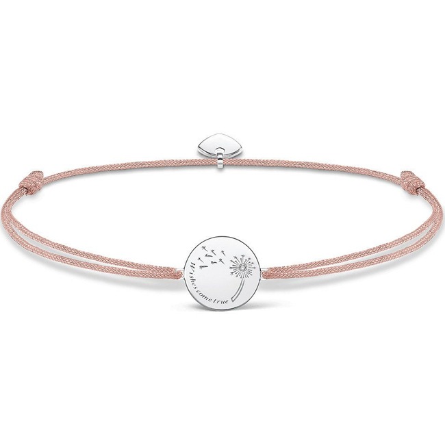 Thomas Sabo sterling silver glam & soul bracelet little secret Wishes Come True - LS035-401-19-L20v