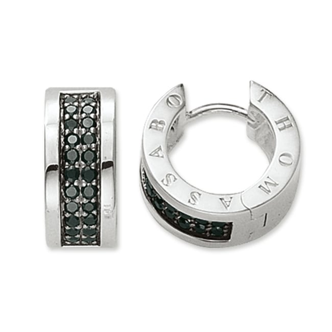 Orecchini A Bottone Thomas Sabo Glam And Soul In Argento Sterling 925 - Eleganti E Ipoallergenici, Regalo Ideale Per Lei, H1881-051-14