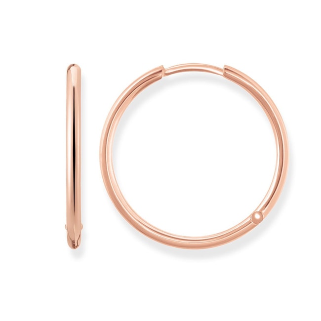 Thomas Sabo Sterling Silver Glam & Soul Creolen Gross - CR610-415-12