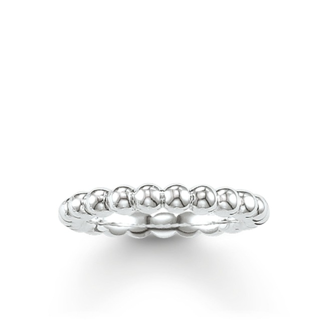 Thomas Sabo Sterling Silver Glam & Soul Bague pour Femmes Dots - TR2046-001-12
