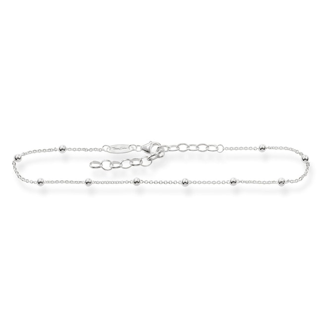 Thomas Sabo Sterling Silver Glam & Soul Fusskette Dots - AK0002-001-12-L27v
