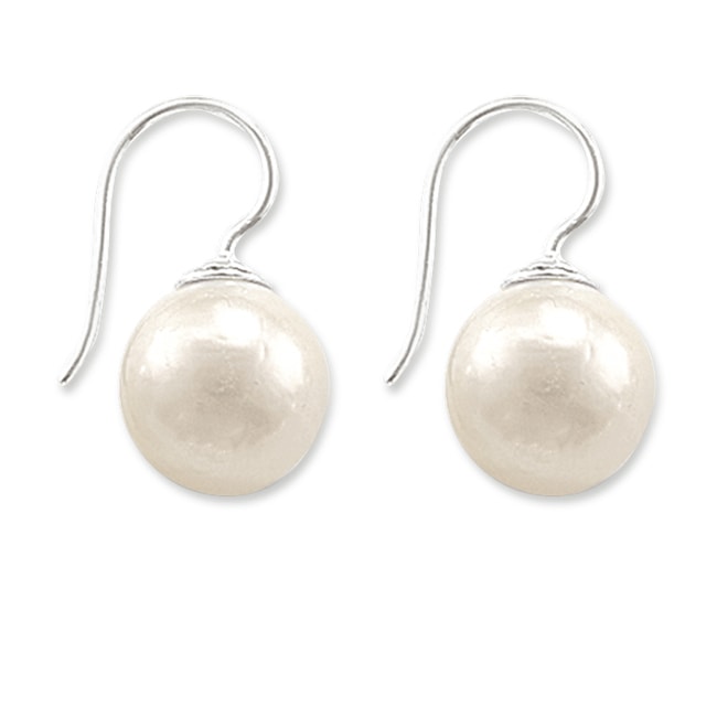Thomas Sabo sterling silver glam & soul Pearl earring withtel - H1405-028-14