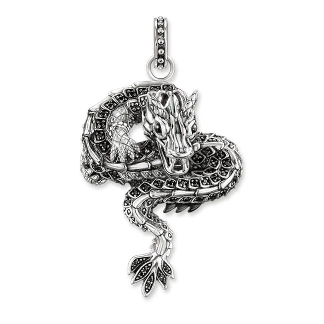 Thomas Sabo Sterling Silver Rebel at Heart Anhänger Drache - PE424-142-11