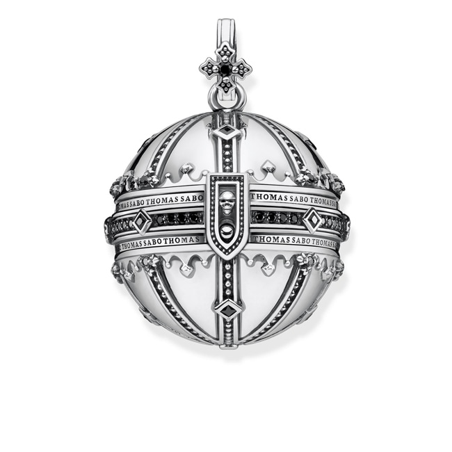 Thomas Sabo Sterling Silver Rebel at Heart Anhänger Royalty Reichsapfel - PE816-643-11