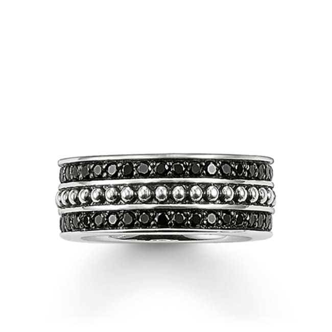 Thomas Sabo sterling silver rebel at heart Eternity ring - TR1879-051-11