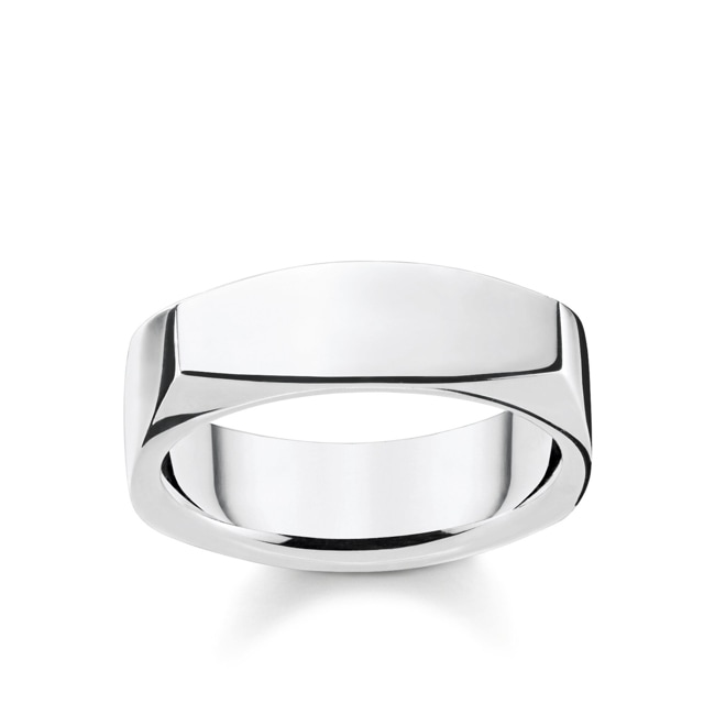 Thomas Sabo Sterling Silver Rebel at Heart Bague Anguleux Argent - TR2279-001-21