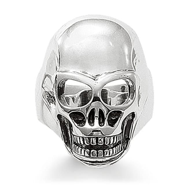Thomas Sabo Sterling Silver Rebel at Heart Bague Tête de Mort - TR1704-001-12