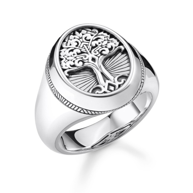 Thomas Sabo sterling silver rebel at heart Ring Tree of love - TR2245-637-21