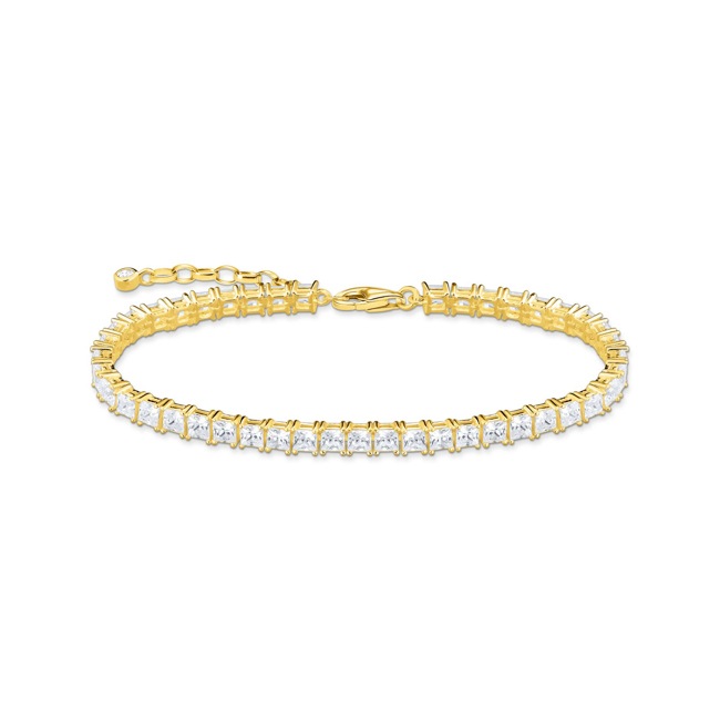 Thomas Sabo Tennis-Armband gold - A2029-414-14-L19V