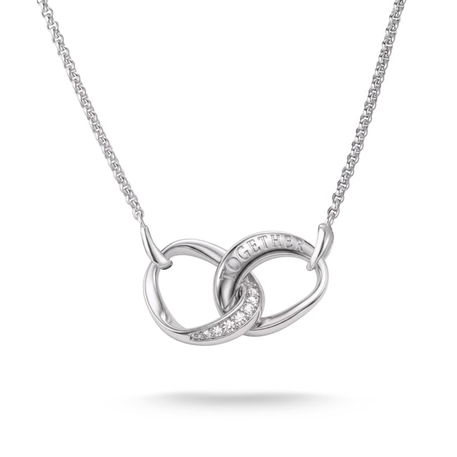 Thomas Sabo Together Kette Together Mit Weissem Zirkonia - KE2380-051-14-L45V