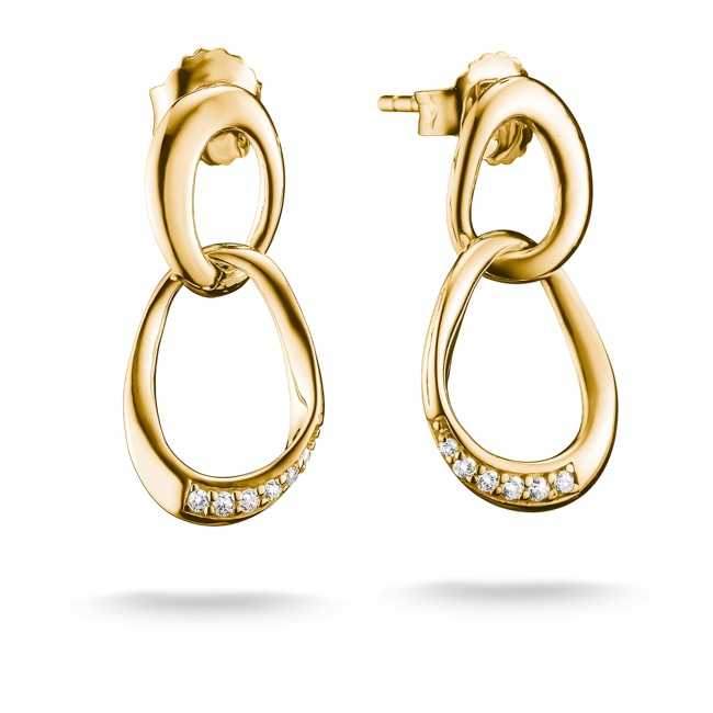 Thomas Sabo Together Ohrringe Mit Weissem Zirkonia - H2350-M01-14