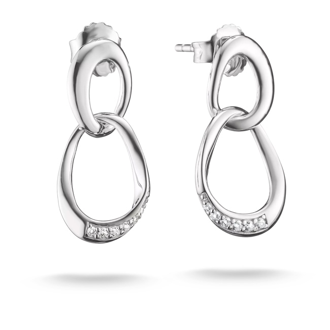 Thomas Sabo Together Ohrringe Mit Weissem Zirkonia - H2350-051-14