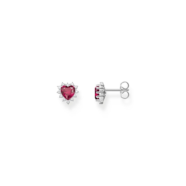 Thomas Sabo True Romance clous d'oreilles cœur Romance argent - H2315-013-10