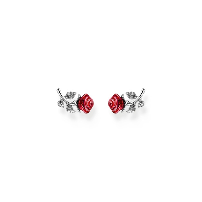 Thomas Sabo True Romance Silver ear studs Roses Romance - H2314-664-10