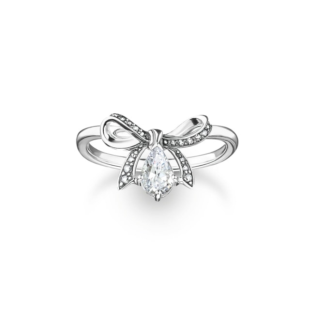 Thomas Sabo True Romance Silver ring with bow - TR2481-643-14