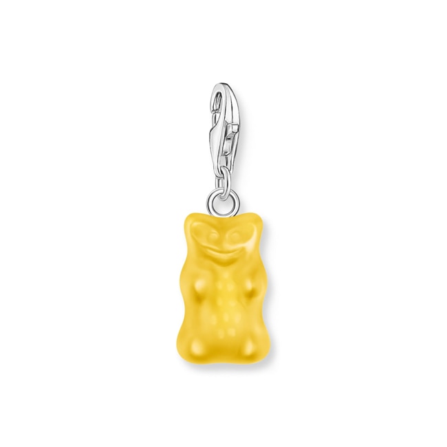 Thomas Sabo x HARIBO Charm-Goldbären-Anhänger in Gelb Silber Thomas Sabo x HARIBO Charm-Goldbären-Anhänger in Gelb Silber - 2183-017-4