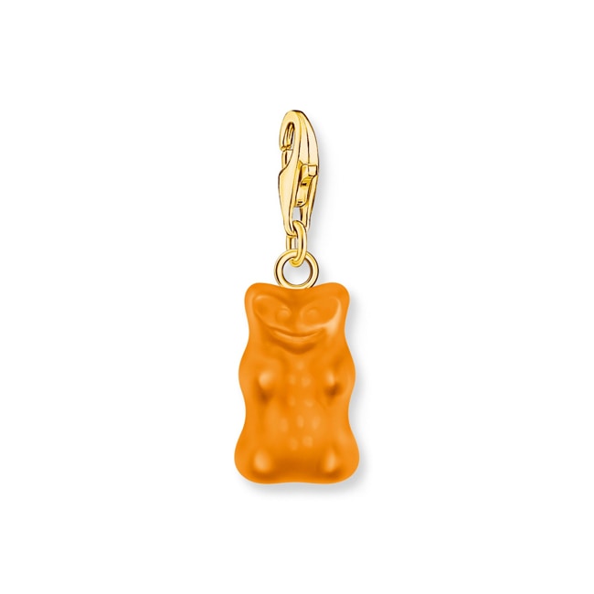 Thomas Sabo x HARIBO Breloque Charm Ours d’or orange, doré Thomas Sabo x HARIBO Breloque Charm Ours d’or orange, doré - 2186-413-8